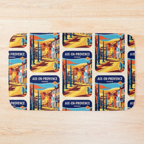 Item preview, Aix en Provence France Vintage Travel Tourism  designed and sold by TravelersGems.