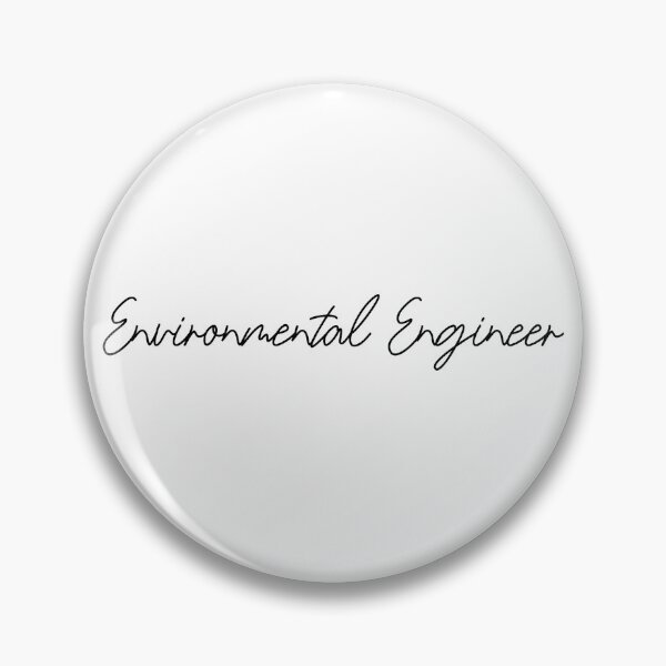 Item preview, Environmental Engineer Typography designed and sold by TheEclecticKat.