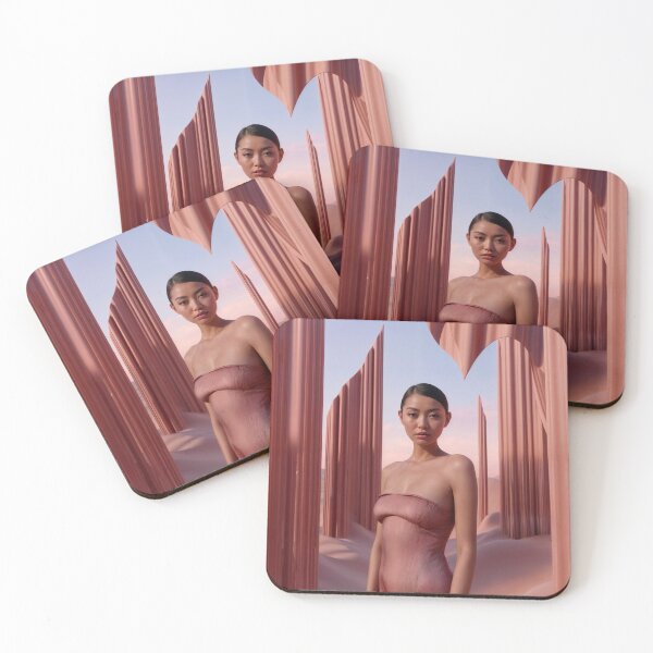 Item preview, Cute surreal woman fashion model portrait designed and sold by Creative88Art.