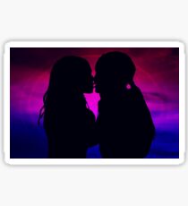 Choni with bisexual background Sticker