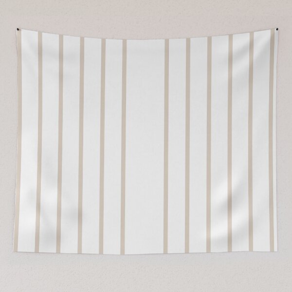 Item preview, Unisex Apparel - White and Tan Striped Modern Design designed and sold by Designer-Haven.