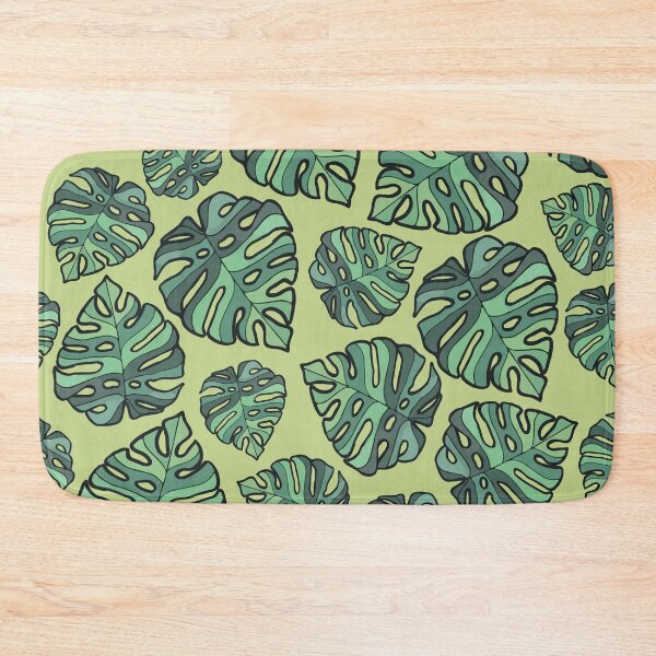 Item preview, Lush Monstera Leaves Tropical Pattern designed and sold by TXTRZ-TXTRZ.