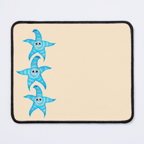 Item preview, cute cyan spiral starfish - light designed and sold by doveydotdraws.
