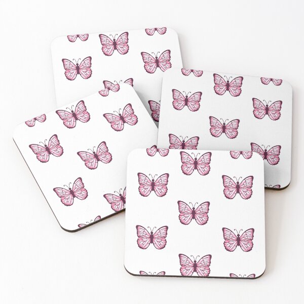 Item preview, Pink butterfly pattern designed and sold by Prettyinpinks.