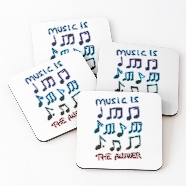 Item preview, Music is my Therapy Drawing Print Poster designed and sold by DFLC Prints.