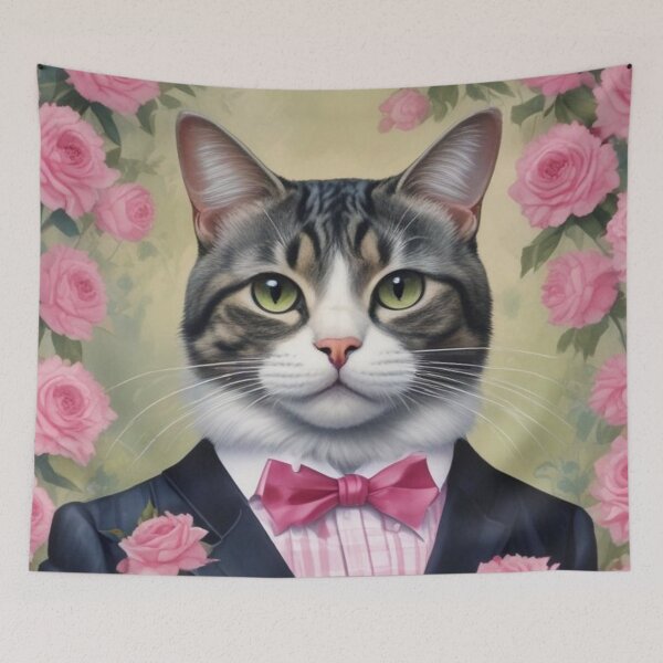 Aperçu de l'œuvre Chat en veste créée et vendue par GasconyPassion.