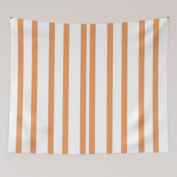 Item preview, Unisex Apparel - White and Orange Striped Modern Design designed and sold by Designer-Haven.