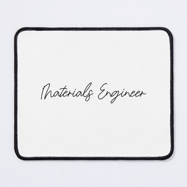 Item preview, Materials Engineer Typography designed and sold by TheEclecticKat.