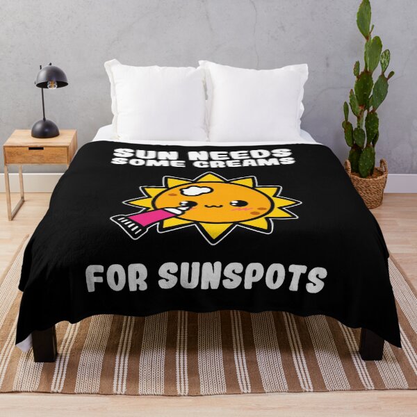 Item preview, Funny Cute Sun Protects Her Skin With Sunscreen To Hide Sunspots designed and sold by Mustapha  ALAHAYANE.