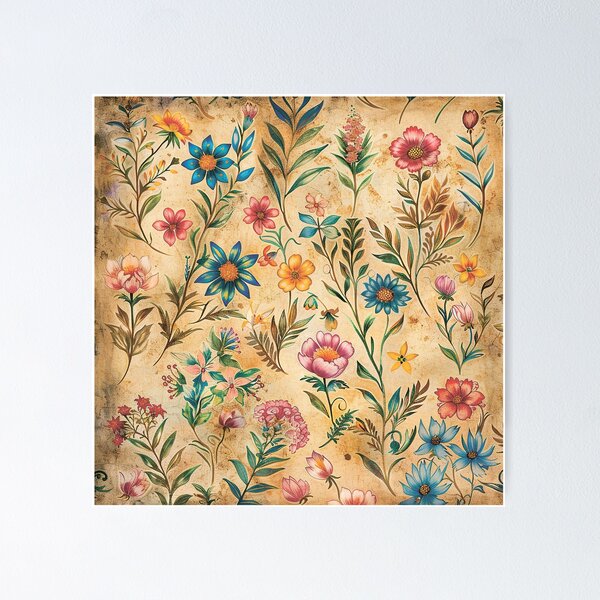 Item preview, Floral pattern. Colorful flowers. designed and sold by MagelliShop.