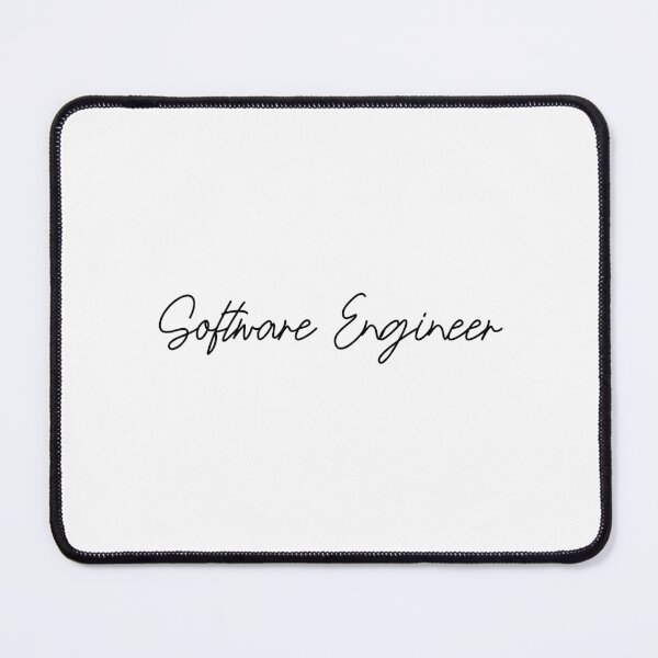 Item preview, Software Engineer Typography designed and sold by TheEclecticKat.