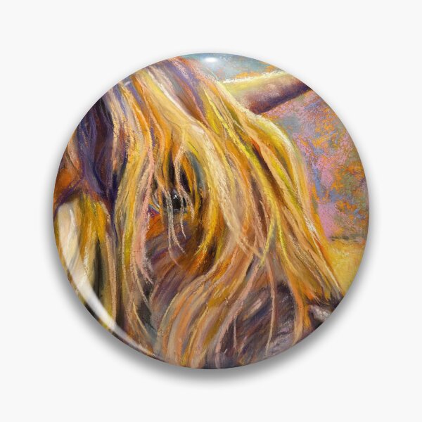 Item preview, Pensive Coo highland cow designed and sold by CathiePuaArt.