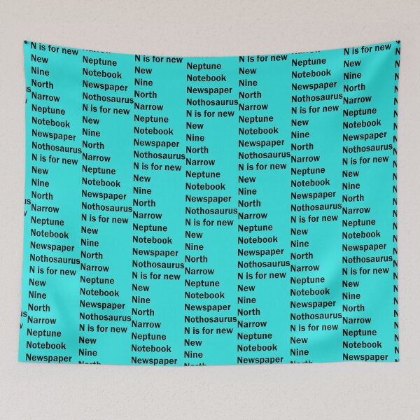 Item preview, The N is for new: Alphabet a-z Words - Alphabet Words designed and sold by matrixvip.