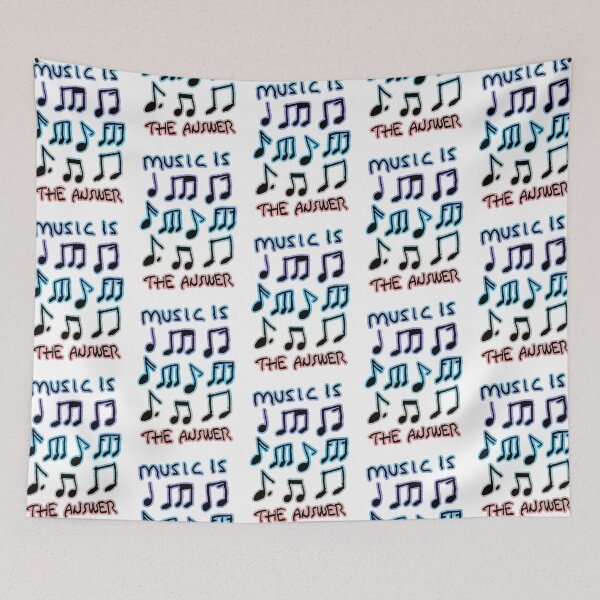 Item preview, Music is my Therapy Drawing Print Poster designed and sold by DFLC Prints.