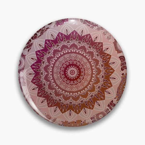 Item preview, BROWN DREAM MANDALA designed and sold by SunlightStudios.