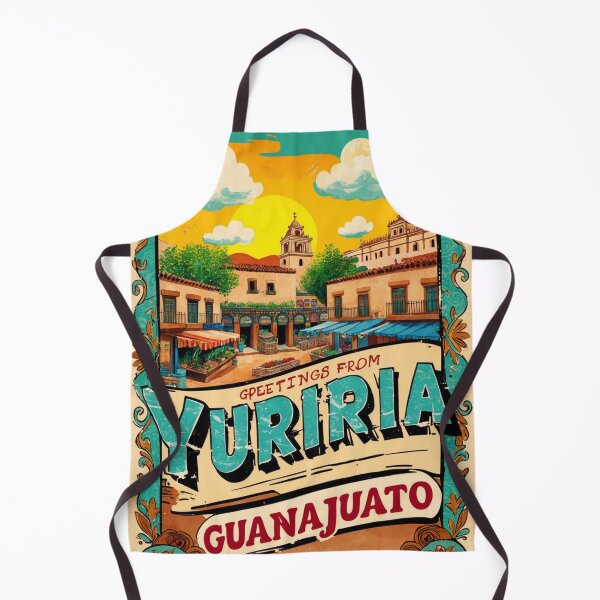 Item preview, Greetings from Yuriria Guanajuato Mexico Magic Town Postcard Vintage Travel designed and sold by TravelPostcardGems.