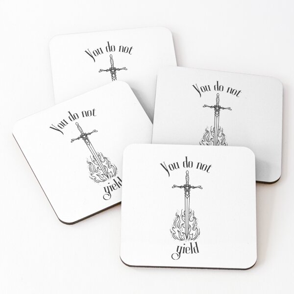 Item preview, You do not yield Aelin Ashryver Galathynius designed and sold by etherealbooks.