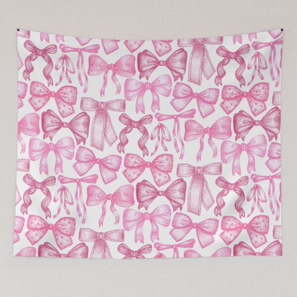 Item preview, Bubblegum Pink Cute & Croquette Bows designed and sold by MilaMooDesigns.