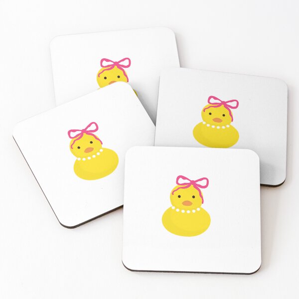 Item preview, Coquette rubber duck designed and sold by Prettyinpinks.