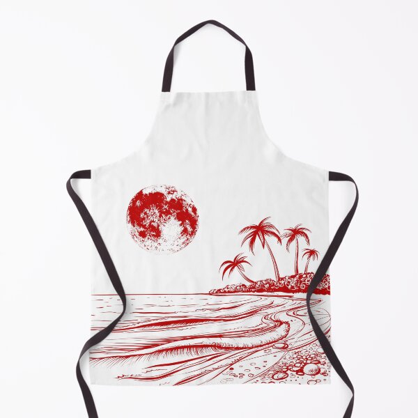 Item preview, Blood Moon Island - T-Shirt Design designed and sold by BeWilDesigns.