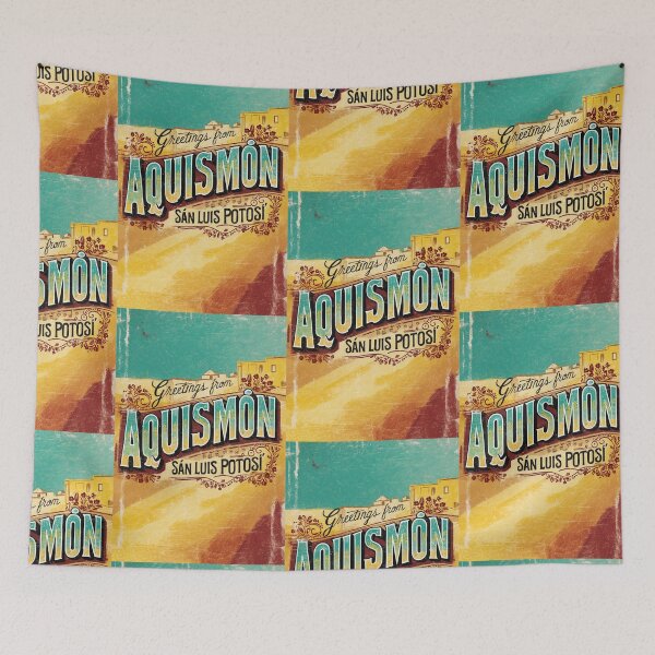 Item preview, Aquismon San Luis Potosí México Pueblo Mágico Postal Vintage Travel designed and sold by TravelPostcardGems.