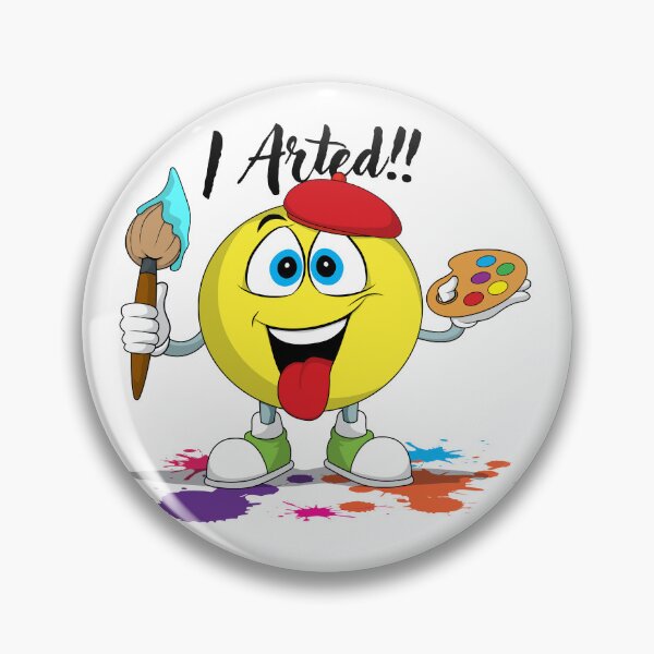 Item preview, I Arted!!  Inspirational for Art Teacher and Student designed and sold by SaltCreatives.