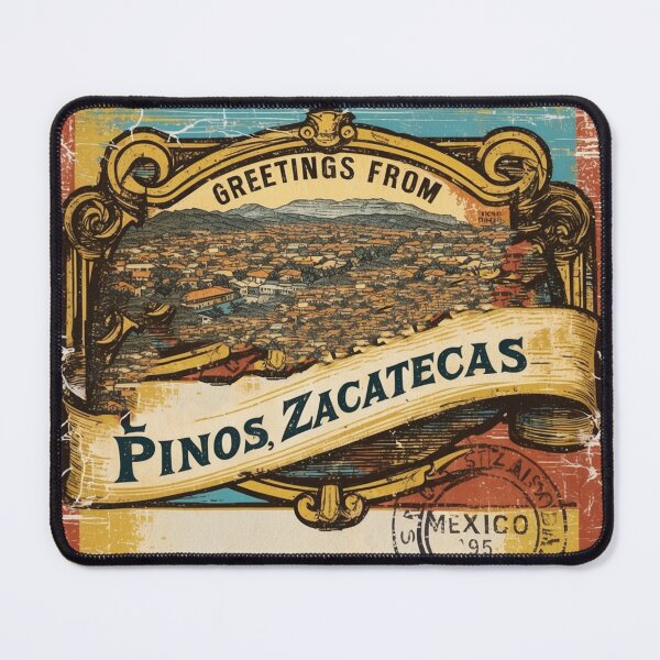 Item preview, Pinos Zacatecas Mexico Magic Town Postcard Vintage Travel designed and sold by TravelPostcardGems.