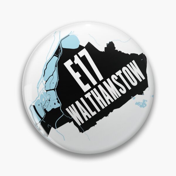 Artikelvorschau, E17 Postleitzahl Walthamstow entworfen und verkauft von streetlist.
