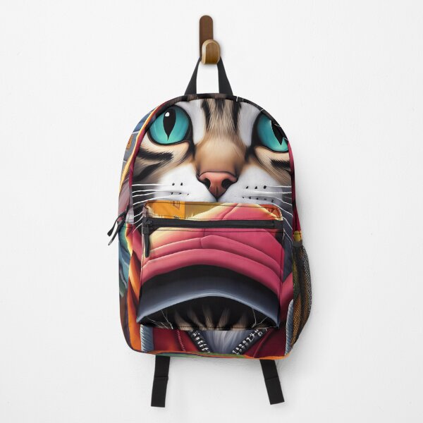 Item preview, Kitten wearing a hoodie in a big city back alley designed and sold by Colin Bentham.