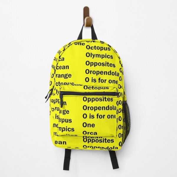 Item preview, The O is for one: Alphabet a-z Words - Alphabet Words designed and sold by matrixvip.