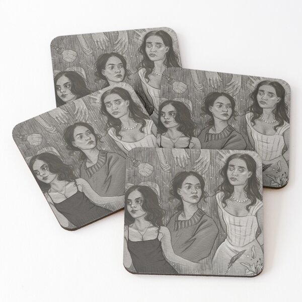 Item preview, Illustration Three Girls designed and sold by Munaalunaa.