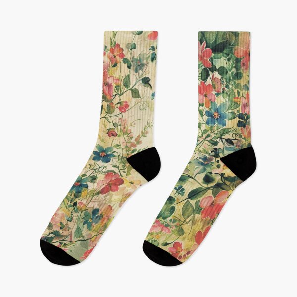 Item preview, Floral pattern. Colorful flowers. Field flowers designed and sold by MagelliShop.