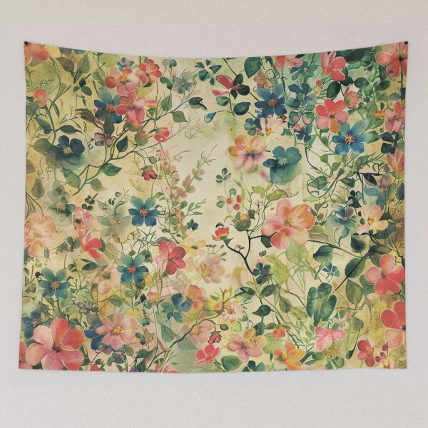 Item preview, Floral pattern. Colorful flowers. Field flowers designed and sold by MagelliShop.