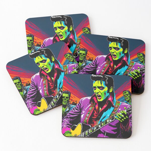 Item preview, Zombie Elvis designed and sold by AIncredible.