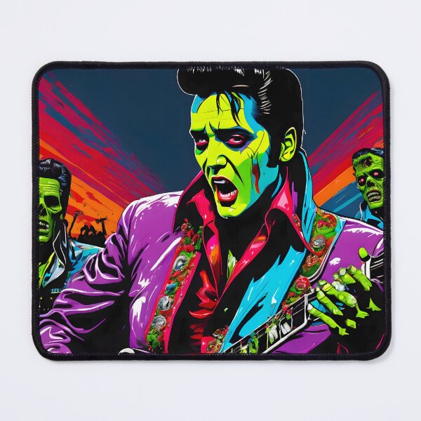 Item preview, Zombie Elvis designed and sold by AIncredible.