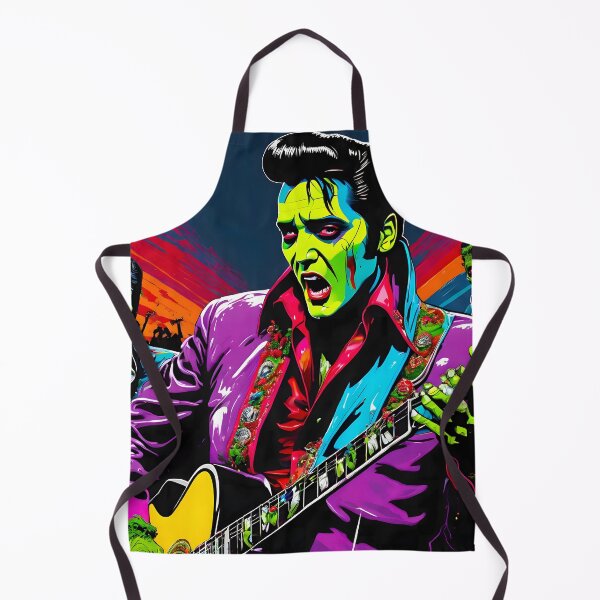 Item preview, Zombie Elvis designed and sold by AIncredible.