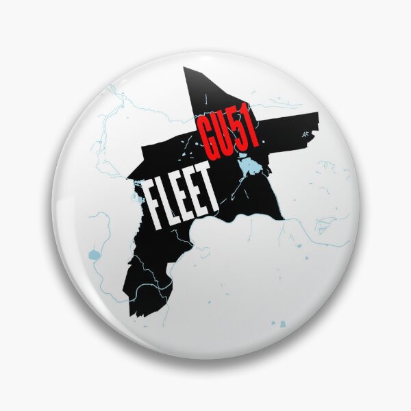 Artikelvorschau, GU51 Fleet Postleitzahl entworfen und verkauft von streetlist.