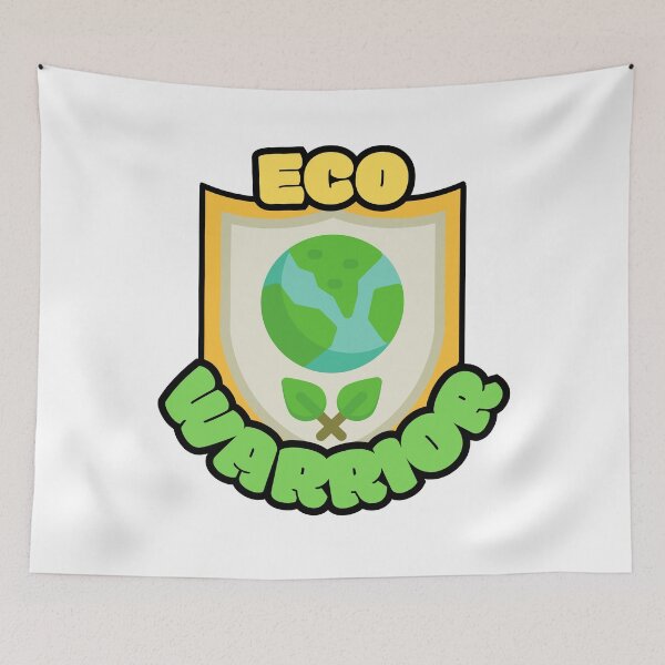 Item preview, Eco Warrior Gift Shirt Sticker designed and sold by Flying Alligator.