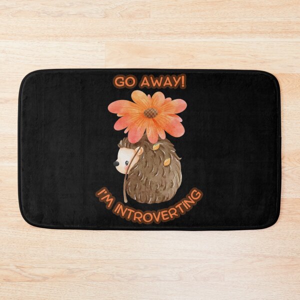Item preview, Cute Go Away I'm Introverting Porcupine designed and sold by Paula Helit.
