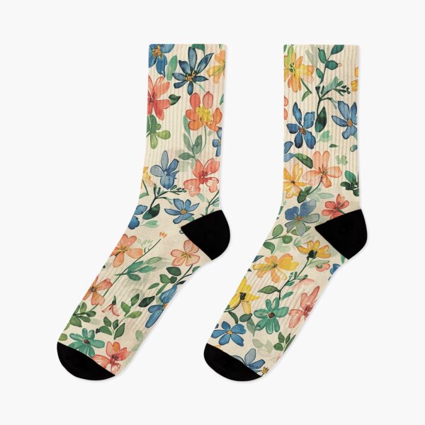 Item preview, Floral pattern. Colorful flowers. Field flowers designed and sold by MagelliShop.