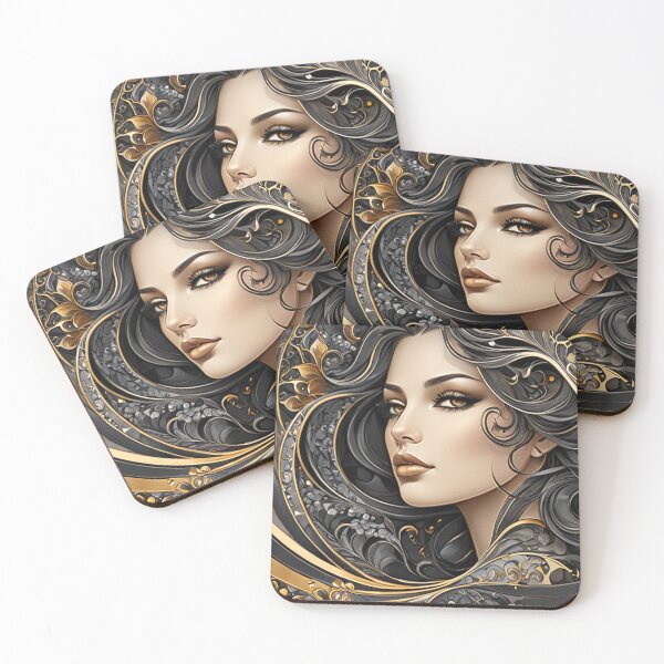 Item preview, Abstract pattern with female designed and sold by richair.