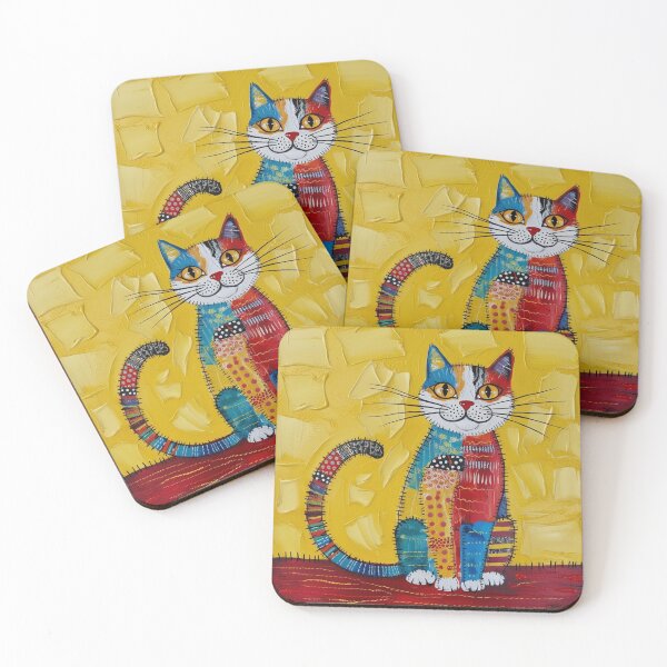 Item preview, Patchwork Kitty Delight designed and sold by FatGiantCat.