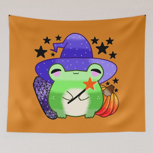 Item preview, Cute witchy ghostly halloween froggy costume  designed and sold by Quacktails.