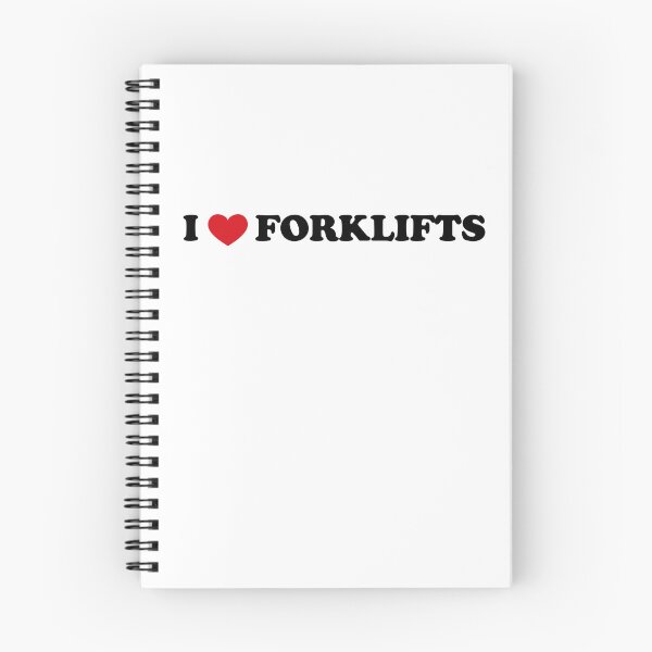 Item preview, I love forklifts designed and sold by EmeraldeaArt.