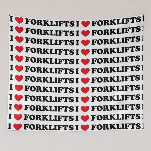 Item preview, I love forklifts designed and sold by EmeraldeaArt.