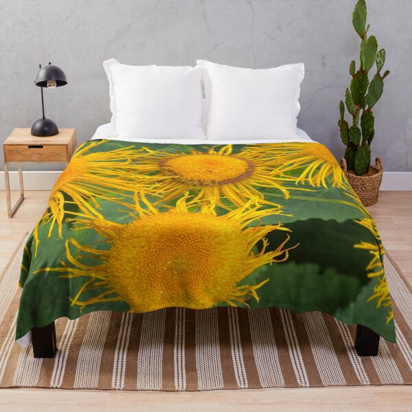 Item preview, Vibrant Inula Sunflowers designed and sold by Violaman.
