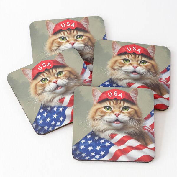 Item preview, USA cat designed and sold by GasconyPassion.