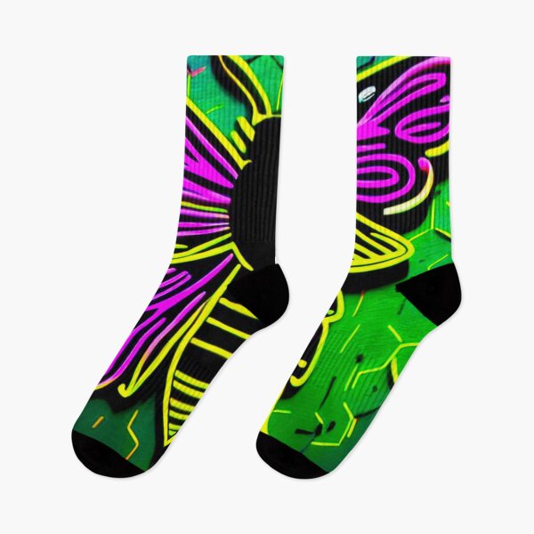 Item preview, Vibrant Neon Bee Design designed and sold by GrizzlyCollective.