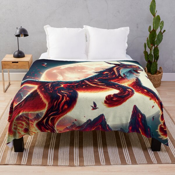 Item preview, Lava Fire Lynx, Ai Generated Art designed and sold by ACC .