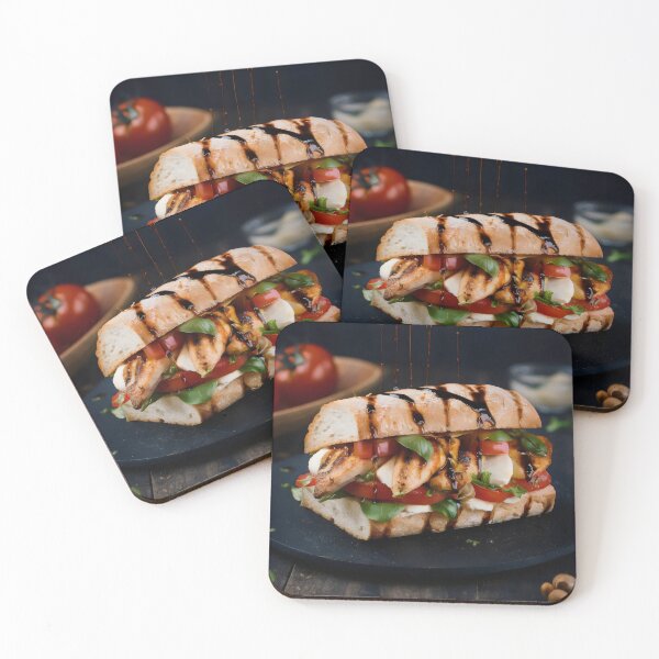 Item preview, Grilled chicken in a bun. designed and sold by MyHappyArtShop.